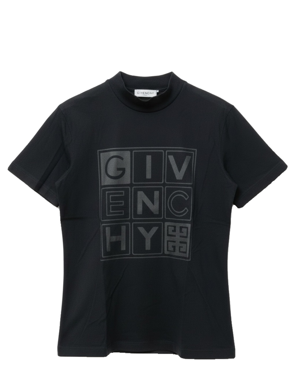 🛍️Givenchy Authentic Vintage 1970/80s Black Short Sleeve Logo Dress Tee